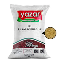 Yazar İri Taneli Pilavlık Bulgur 25 Kg.