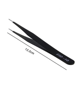 Esd ST 10 Antistatik Cımbız Düz 120mm