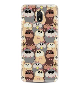 Xiaomi Redmi 8A 8 Pro 9C 9T 10C 11T Pro Kılıf Desenli Silikon Sevimli Hayvanlar 1730