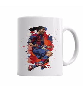 Ronaldinho Gaucho Kupa Bardak Porselen