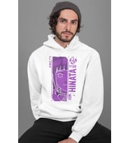 Hinata Hyuga Baskılı Unisex Oversize Naruto Anime Hoodie