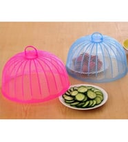 Plastik Piknik Yemek Ekmek Koruyucu Tabak Cibinlik Sineklik