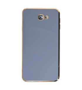 Samsung Galaxy J7 Prime Kılıf Volet Silikon - Mavi