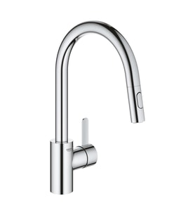 GROHE EUROSMART COSMO OHM SİNK C-SP DUAL SPRAY SPİRALLİ EVİYE BAT. 31481001