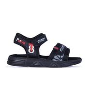 Skuaıter Plv-6135 Cırtlı Yazlık Erkek Çocuk Sandalet (Siyah)