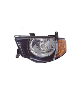 Mitsubishi L200 Far Lambası Sol Elektrikli Sarı Sinyal 2006-2010
