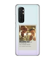 Xiaomi Mi Note 10 LITE Uyumlu Breaking Bad Tasarımlı Şeffaf Telefon Kılıfı
