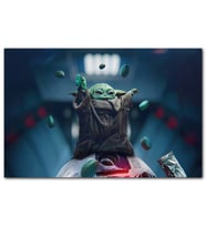 Cakatablo Star Wars Baby Yoda The Mandalorian MDF Tablo