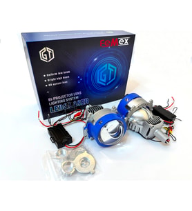 Femex P70 Bi-Led Projektör Far İçi Led Mercek 3,0 Inc High Power Kısa Uzun Birlikte