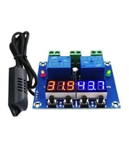 XH-M452 DC 12V 10A dijital LED Çift Çıkış Sıcaklık ve Nem Kontrol Modülü