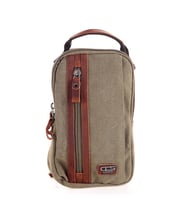 Ççs London 31468 Kanvas Çapraz Çanta Yeşil