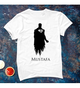 Superman Tişörtü ( Çocuk - Büyük ) Kişiye Özel