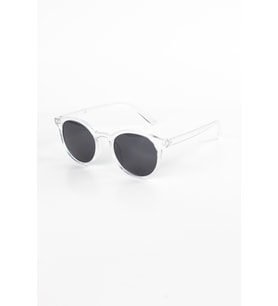 Kristal Unisex Şeffaf Güneş Gözlüğü
