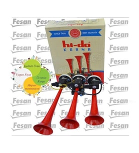 Hido 24 Volt Havalı Arap Korna 3 Borulu (483885019)
