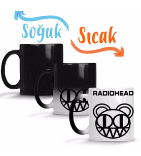 Radiohead Sihirli Kupa Bardak Porselen