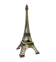 Minyatür Metal Paris Eyfel Kulesi Dekoratif Biblo 48 cm