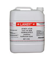 LANSY ZEMİN AĞIR YAĞ VE KİR TEMİZLEYİCİ MAKİNE KULLANIMI İÇİN 5 KG