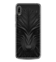 Huawei Y6 2019 Kılıf Desenli Silikon Güzel Kılıf Black Fox 1325
