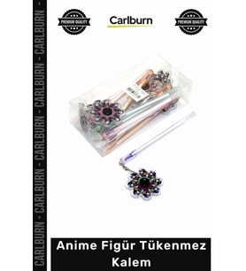 #Kalem Karakter Tasarımlı Kaliteli Şık Hediye Koleksiyonluk Popüler Anime Figür Tükenmez Kalem