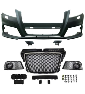 Audi A3 2008-2013 Arası Uyumlu RS3 Ön Tampon Good Go