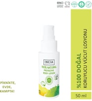 Lexroo %100 Doğal Koruyucu Vücut Losyonu Sprey Yenidoğan Bebek Çocuk İçin Limon Okaliptus Vegan 50