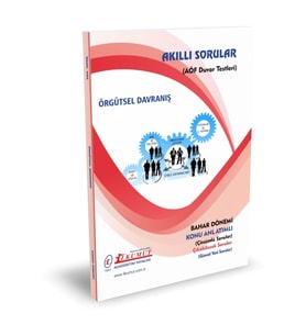 İlkumut Yayınları Açık Öğretim İlkumut – Örgütsel Davranış – (Konu Anlatımlı - Çözümlü Sorular) (Çok Renkli)