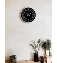 36 Cm Beyaz Dekoratif Duvar Saati (Standart)