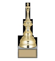 ODAK KUPA - Figürlü Kupalar - Satranç Figürlü Kupalar FG-024 A - 29 cm
