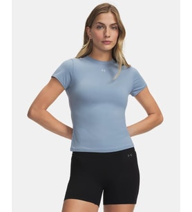 Under Armour Motion Fitted Ss Mavi Kadın T-Shirt 6013774-448