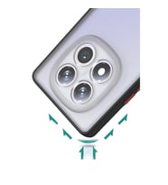Xiaomi Redmi Note 14 Pro Plus Kılıf Montreal Silikon Kapak - Siyah