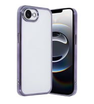 İphone 16E Kılıf Lensli - Mor