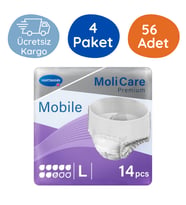 Molicare Premium Mobile 8 Damla Külot Bez Mor Large 14 Lü ( 4 Paket )