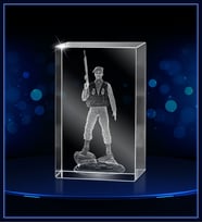 3d Kristal Komando (Gerçek 3 Boyutlu Görüntü)