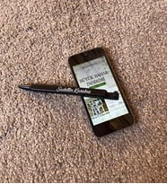 Kişiye Özel Telefon Tutucu Özellikli Metal Kalem