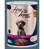 HOW MEOW 12 ADET PATE YAVRU KÖPEK YAŞ MAMASI BİFTEKLİ