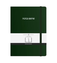 VICTORIA'S JOURNALS NOTE BENE 9251 PREMIUM NOTEBOOK SERT KAPAK A5 100gr.192 SYF. ÇİZGİLİ DEFTER YEŞİ