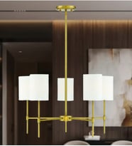 Eliza Retro Şapkalı Avize RA-AVZ- 6529-91-37 (Gold)