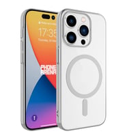 Apple iPhone 15 Pro Kılıf Zore Wireless Şarj Özellikli Pixel M-safe Kapak