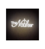 The Nail BAR Yazılı ve Şekilli Neon Tabela