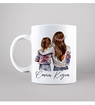 Canım Kızım Anne & Kız Tasarımlı Kupa