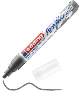 Edding 5100 Akrilik Boyama Markörü 2-3 mm ANTRASİT 