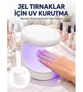 Northcity Yeni Nesil UV LED Taşınabilir Mini Kalıcı Oje Kurutucu