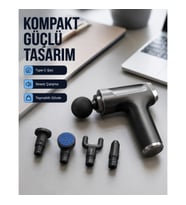 Mey İthalat® Kas Yorgunluğu Giderici Vücut Masaj Tabancası Yeni Nesil