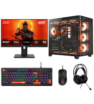 Dragos DRx9991 Ryzen 5 7500X3D 16GB 512GB NVMe 16GB RX 9070XT 24.5 İnç 300Hz 1ms Oyuncu Oem Paket