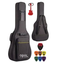 Midex CS-109 Softcase Akustik Gitar Çantası Gigbag Kalın Siyah