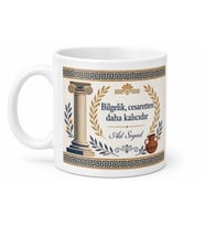 Antik Yunan Temalı Baskılı Kupa Bardak Hediye Mitoloji Porselen Mug