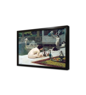 LAllumeuse De Narguile Çerçeveli Mdf Tablo
