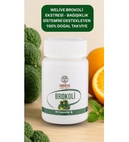 WeLive Brokoli Ekstresi 30 Kapsül - Doğal Detoks ve Bağışıklık Desteği