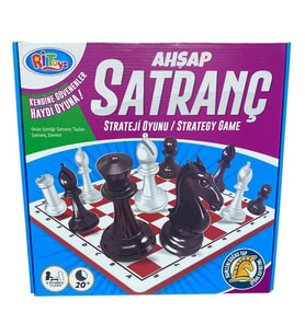 30X30 CM Ahşap Satranç Seti 2368