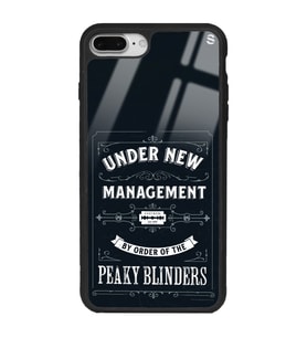 iPhone 8 Plus Peaky Blinders Management Tasarımlı Glossy Telefon Kılıfı